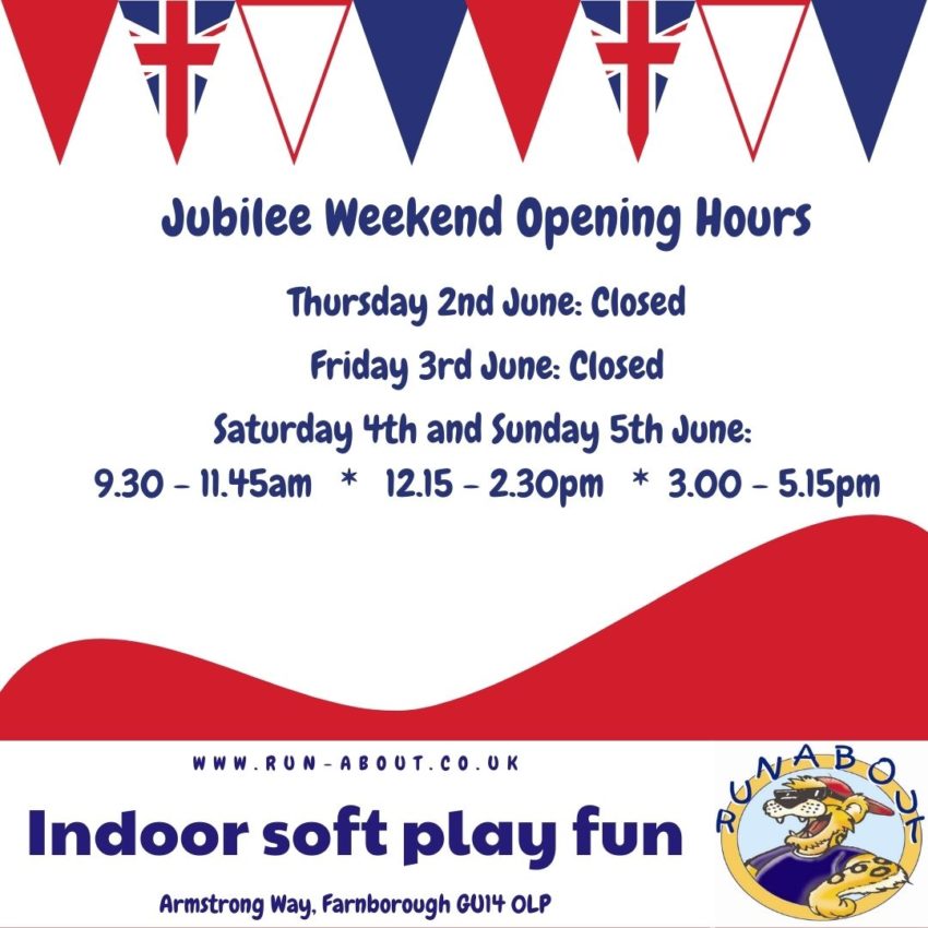 Jubilee Weekend Opening Hours